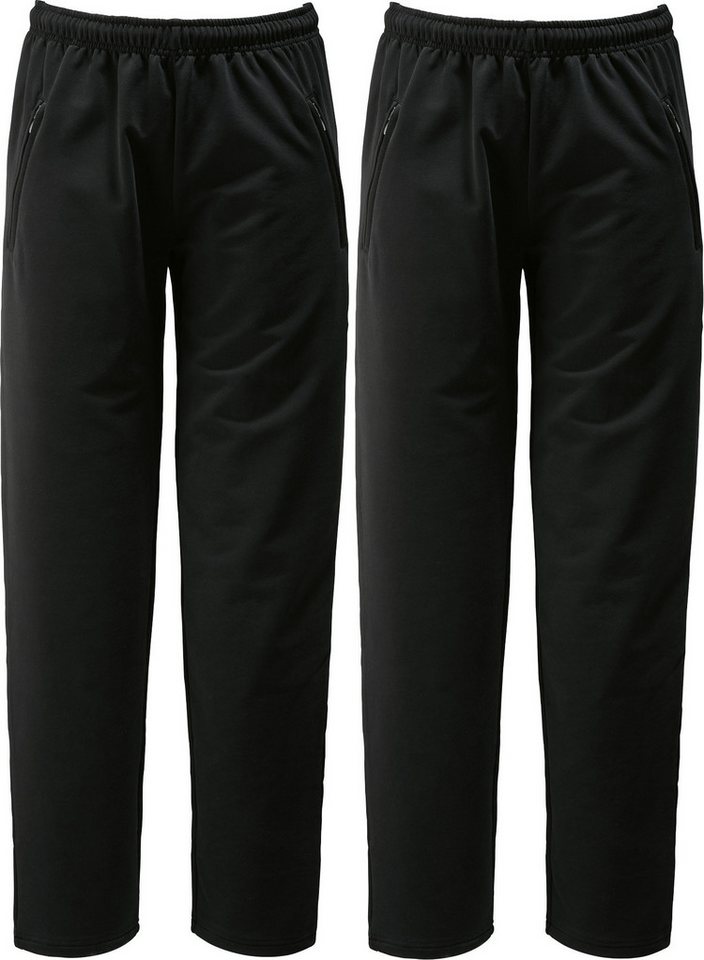 Erwin Müller Freizeitanzug Damen-Freizeithose, lang 2er-Pack, Uni Bild 2