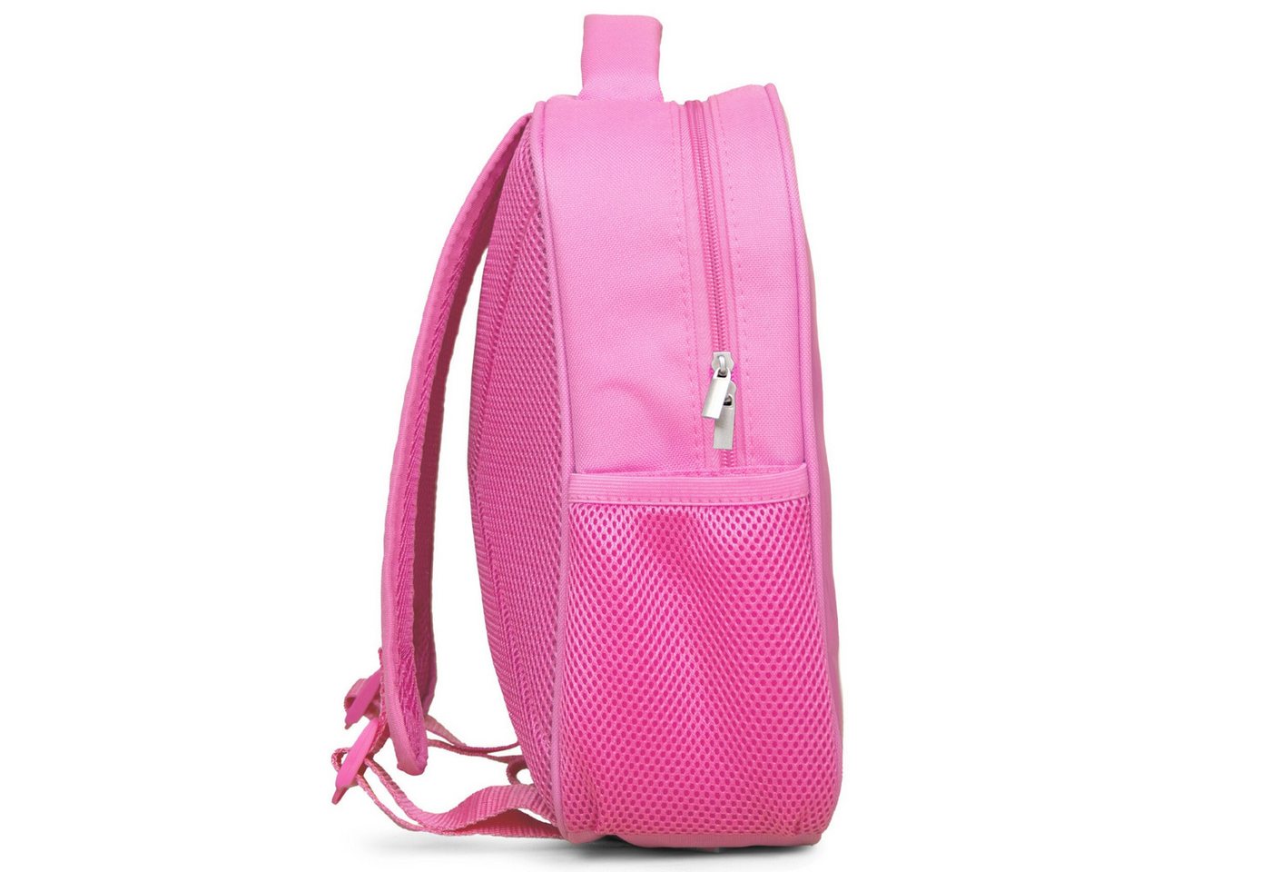 NoBoringSuitcases.com© Rucksack Rosa - Einhorn - Rosa - Schmetterlinge - Blumen, Kinderrucksack, Schulrucksack, Freizeitrucksack, Mädchen, Kindergarten Bild 4