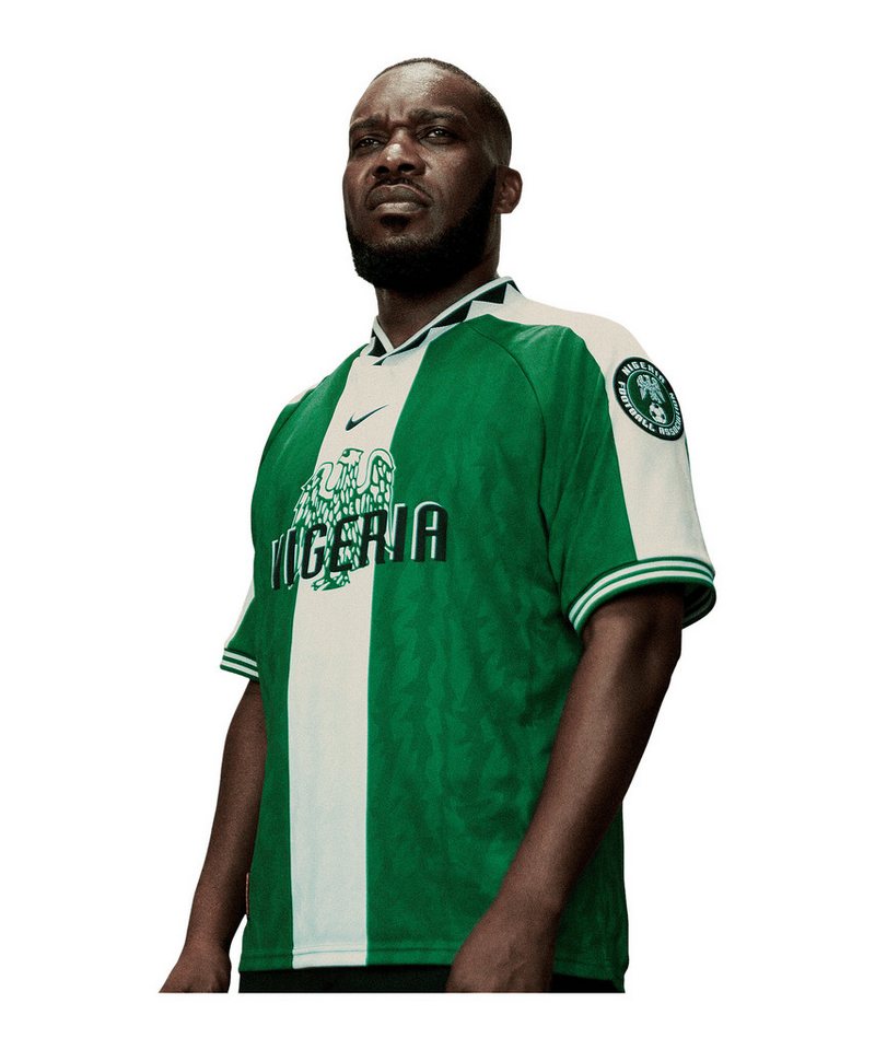 Nike Fußballtrikot Nike Performance NFF Nigeria Reissue 1996 Trikot Teamsport Bild 4