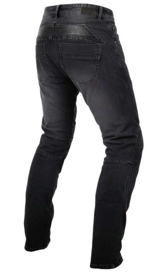 MDM Motorradhose Motorradhose Herren Motorradjeans Grau mit Protektoren, Aramid Motorradjeans Herren mit Aramid Verstärkung Bild 3