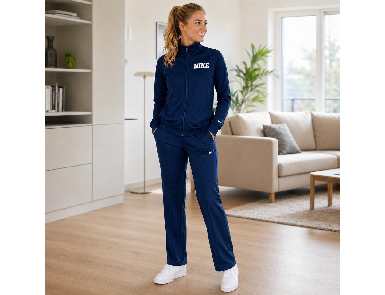 Kaiser24 Sportanzug Nike Sportanzug Damen, Fleece-Innenseite für maximalen Komfort (Set, 2-teilig) Bild 2