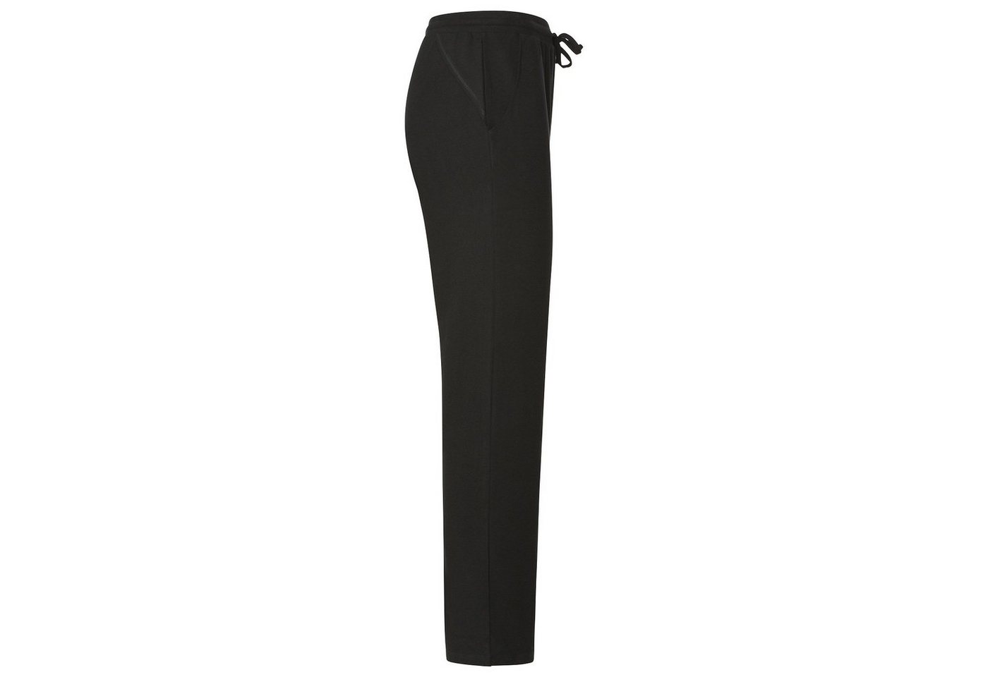 Yamadhi Yogahose Herren Yogahose Straight Cut, Bio-Baumwolle, Schwarz XL Bild 2