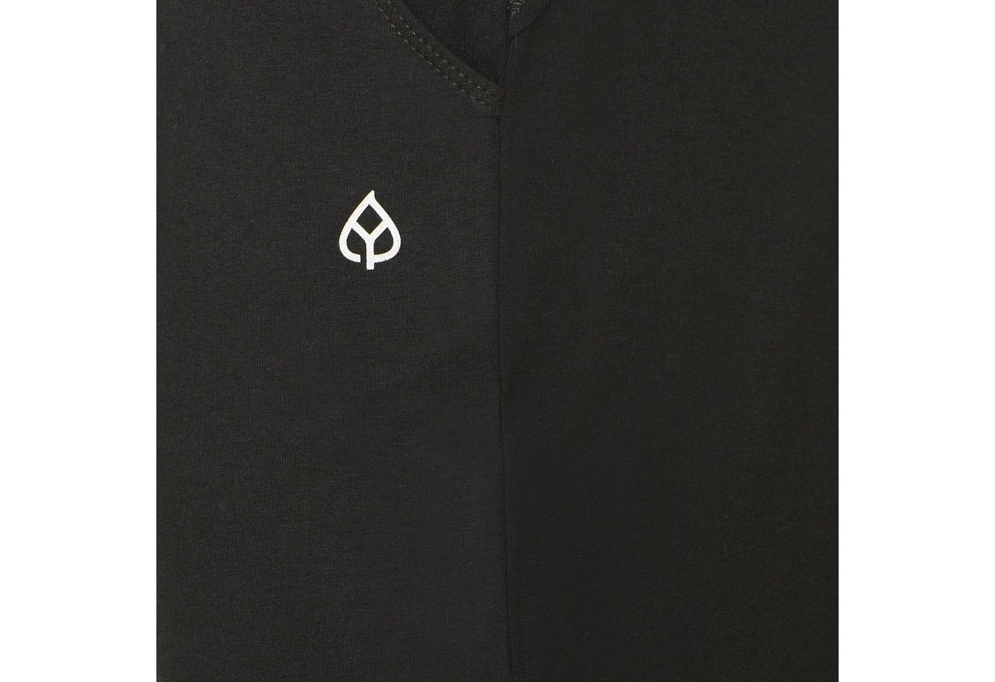 Yamadhi Yogahose Herren Yogahose Straight Cut, Bio-Baumwolle, Schwarz XL Bild 3