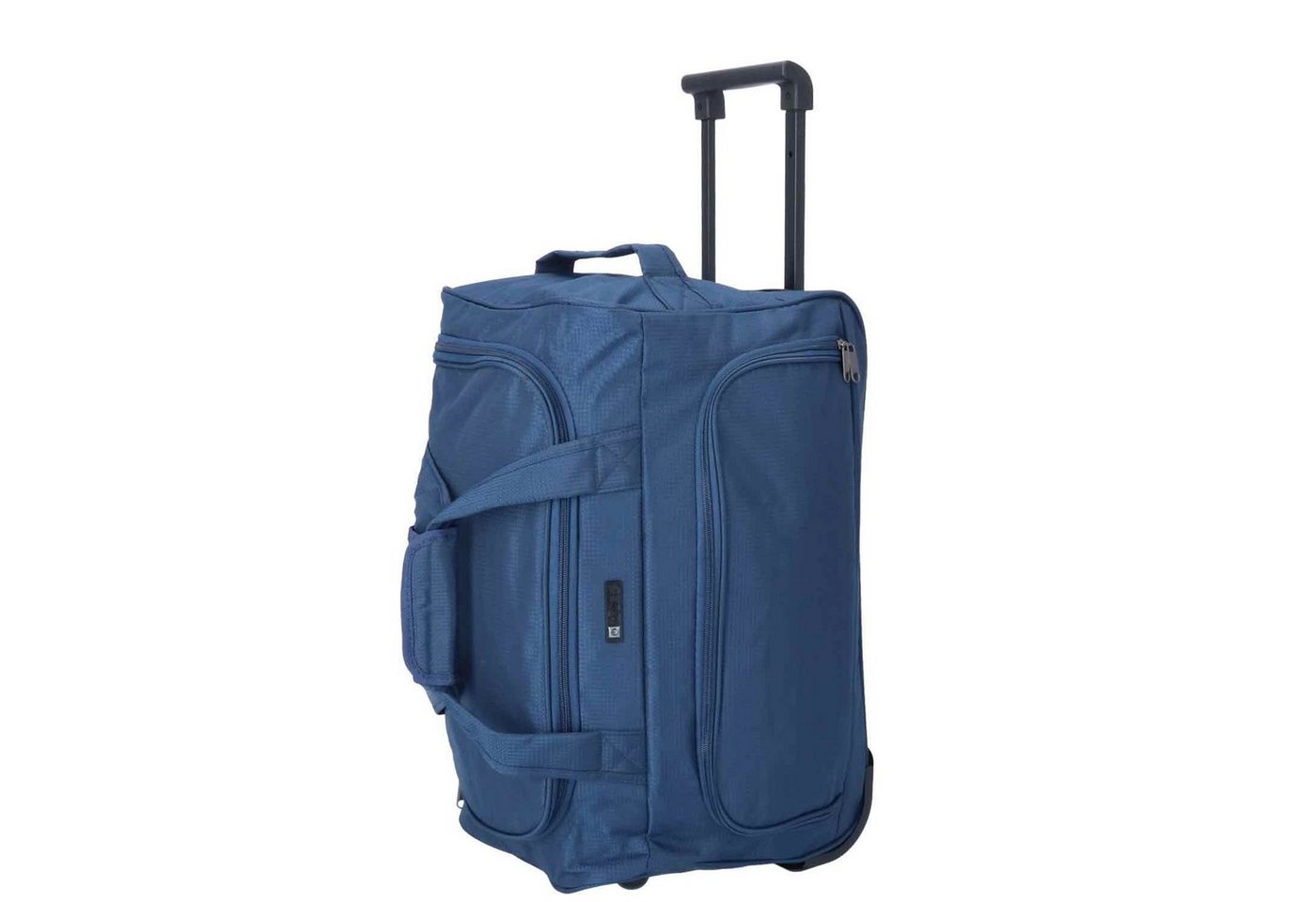 TheTrueC Reisetasche TheTrueC Rollenreisetasche 51cm Trolley Koffer Sporttasche dunkelblau