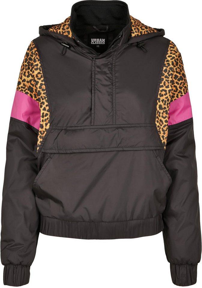 URBAN CLASSICS Outdoorjacke Ladies AOP Mixed Pull Over Jacket Überziehjacke Damen Bild 5