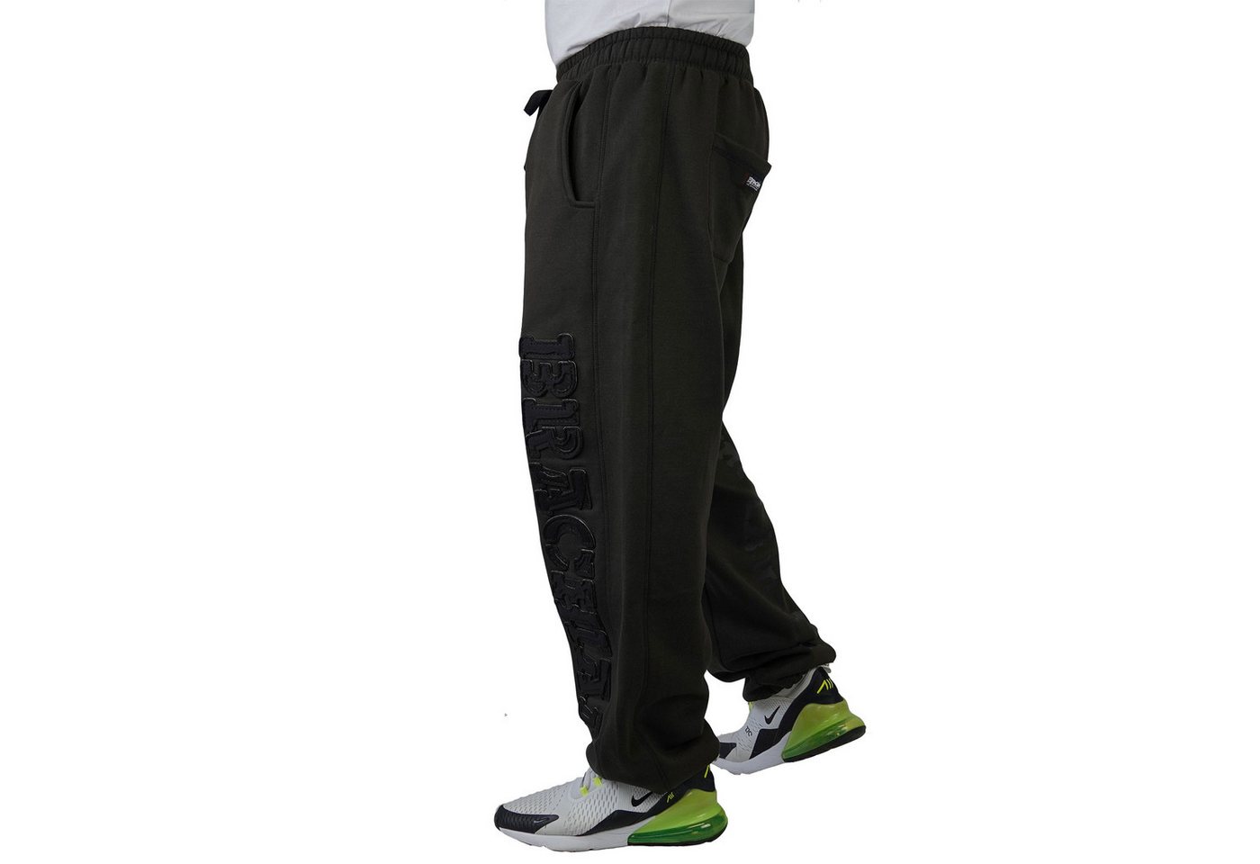BRACHIAL THE LIFESTYLE COMPANY Sporthose Brachial Sporthose "Gym" dark mocca/schwarz Bild 4