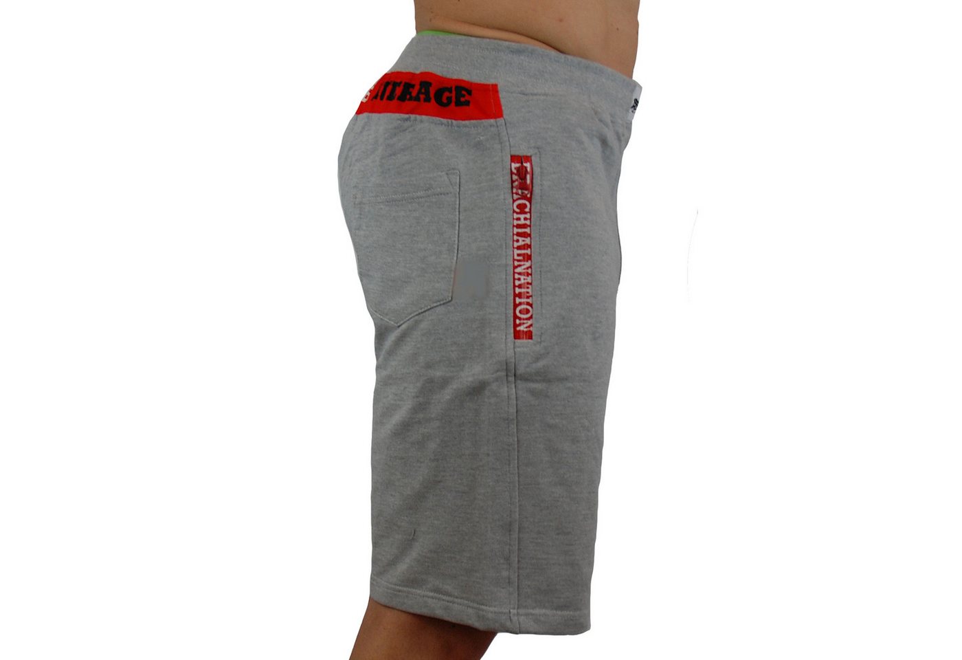 BRACHIAL THE LIFESTYLE COMPANY Trainingsshorts Brachial Short "Rude" grau