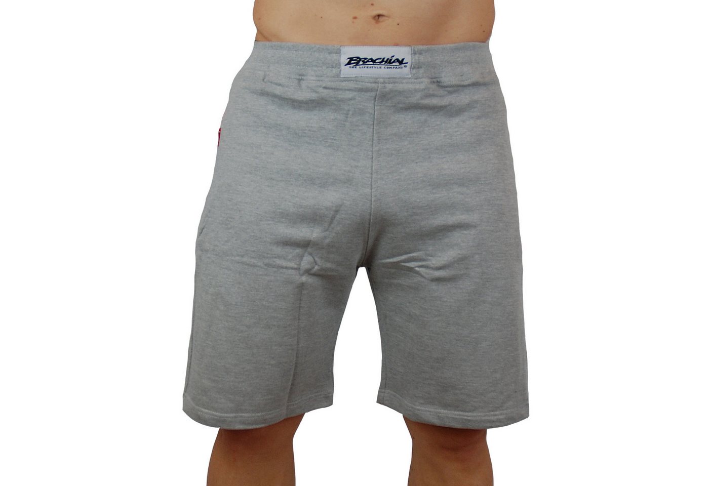 BRACHIAL THE LIFESTYLE COMPANY Trainingsshorts Brachial Short "Rude" grau Bild 4