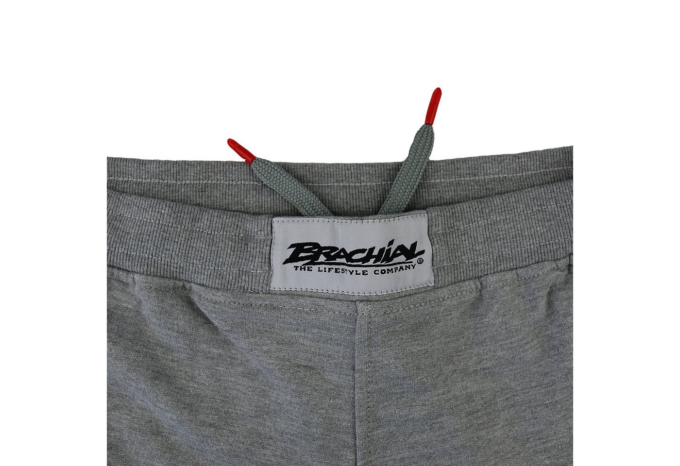 BRACHIAL THE LIFESTYLE COMPANY Trainingsshorts Brachial Short "Rude" grau Bild 5