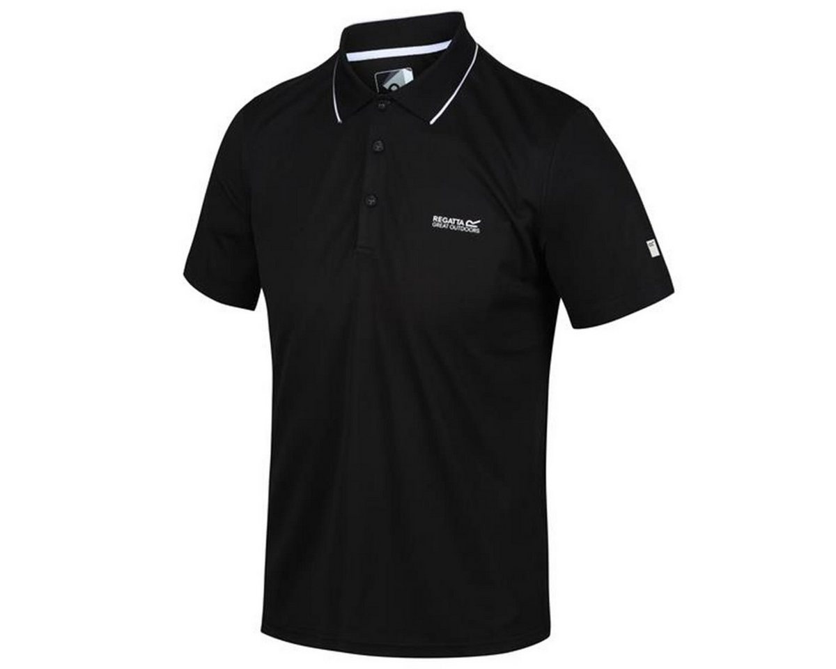 Regatta Outdoorhemd Herren Poloshirt Maverik V - Piqué aus 100% recyceltem Polye Bild 3