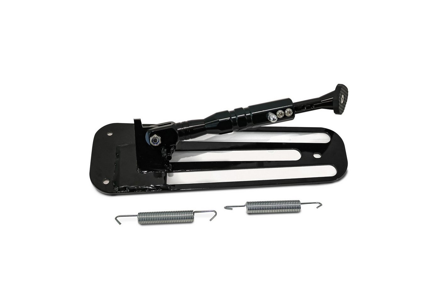 Craftride Reisetasche Seitenständer passend für Simson Schwalbe KR51/1 KR51/2 # schwarz