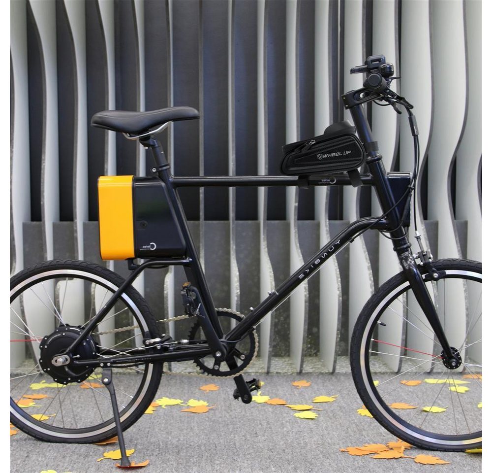 Cadorabo Fahrradtasche (1-tlg), Rahmentasche mit Handyhalter für Smartphones bis 7 Zoll