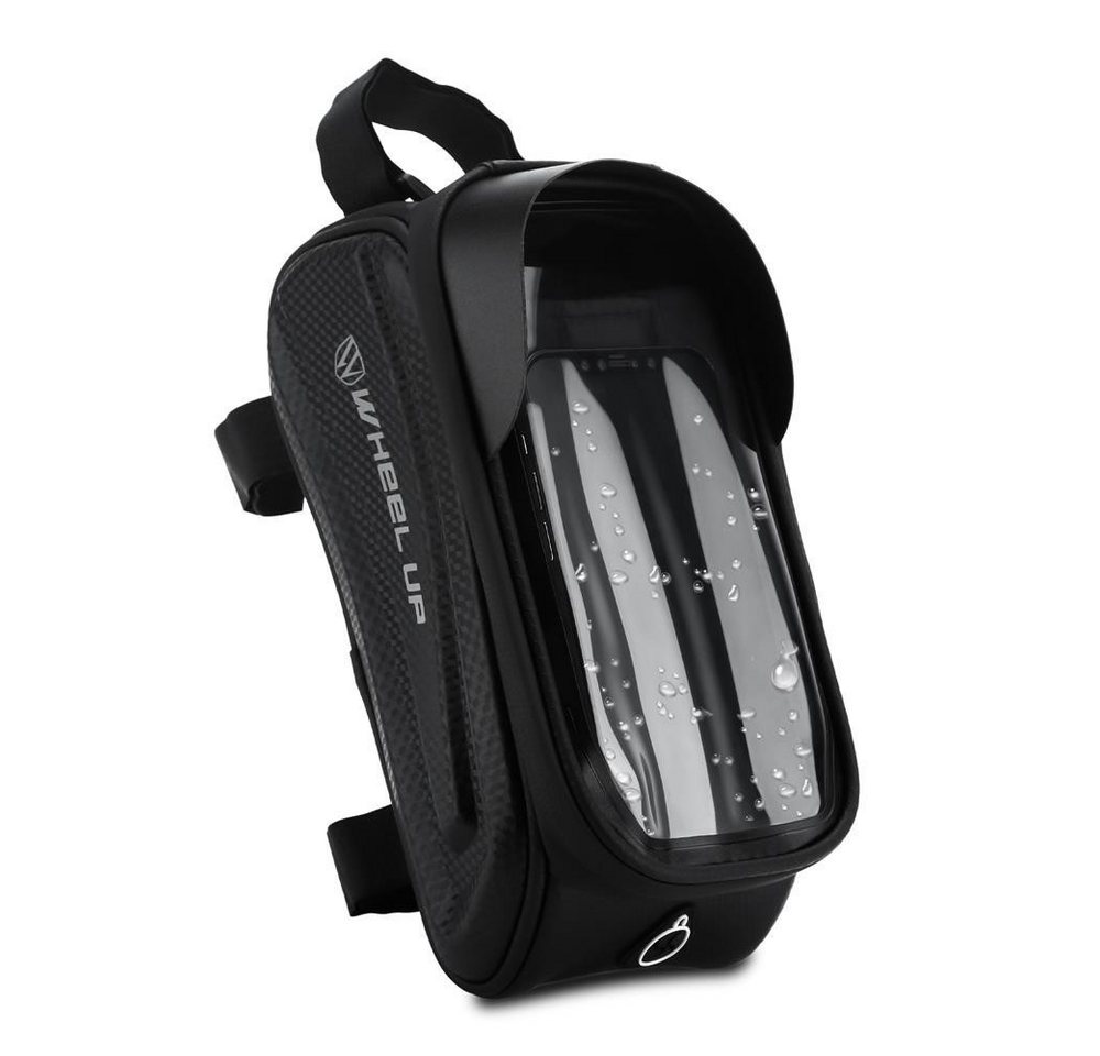 Cadorabo Fahrradtasche (1-tlg), Rahmentasche mit Handyhalter für Smartphones bis 7 Zoll Bild 2