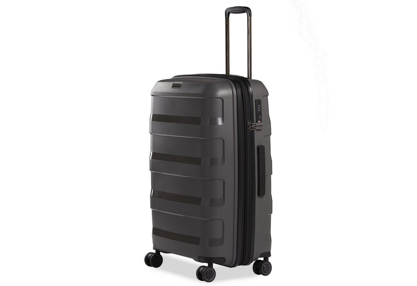 Stratic Hartschalen-Trolley Straw +, 4 Rollen, Polypropylen Bild 3