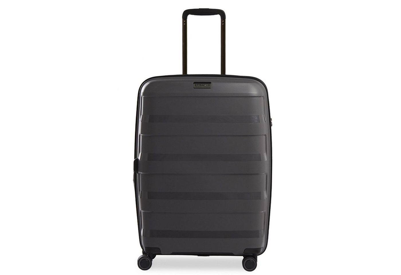Stratic Hartschalen-Trolley Straw +, 4 Rollen, Polypropylen Bild 5