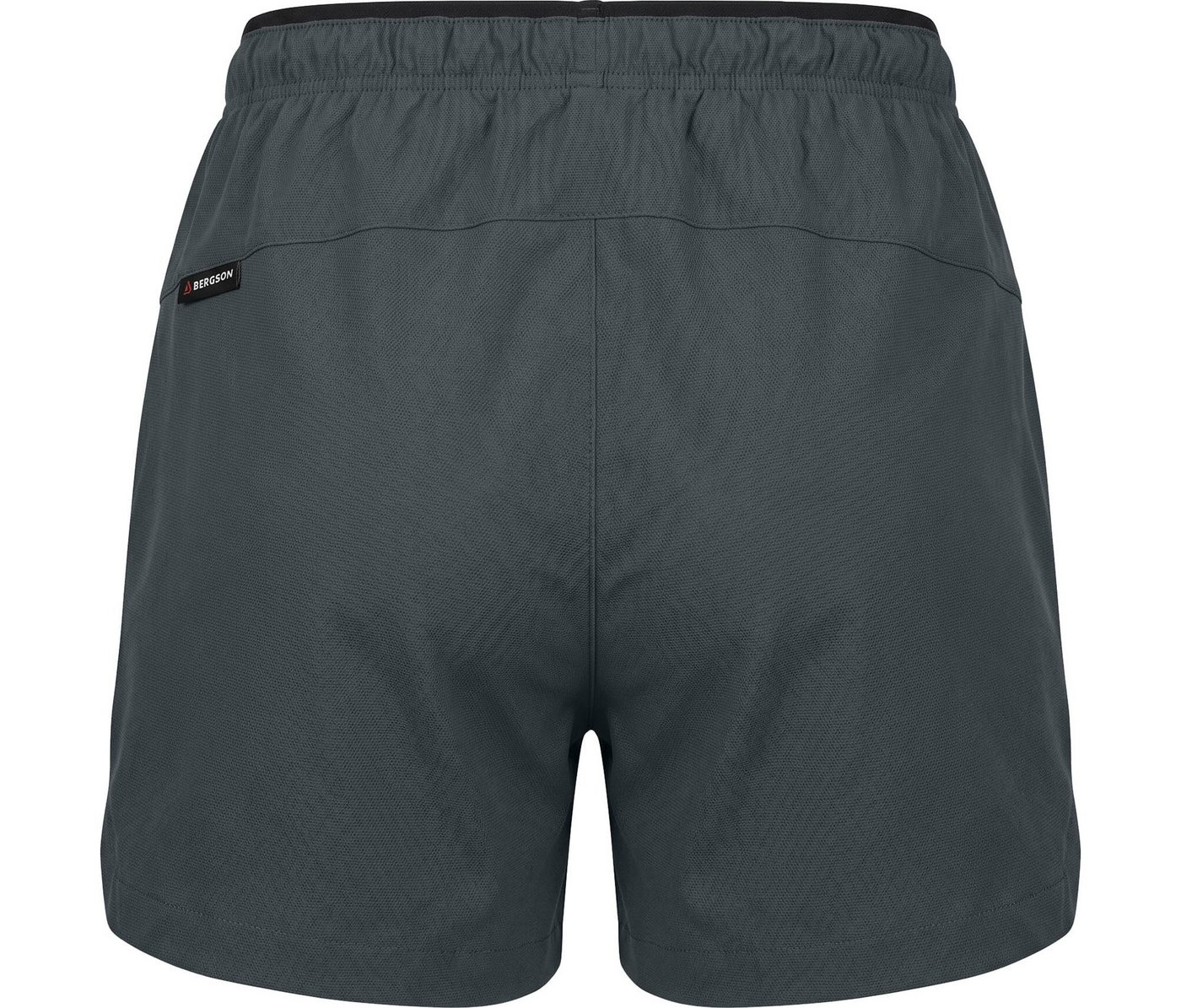 Bergson Outdoorhose BILLUND Shorts Damen Freizeitshorts, leicht, lässig, Normalgrößen, grau Bild 2