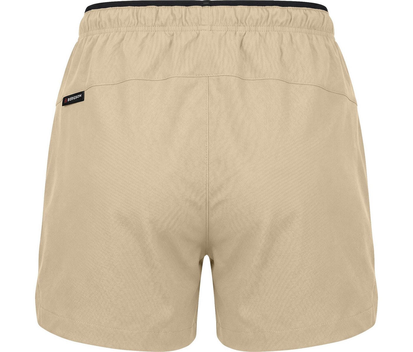 Bergson Outdoorhose BILLUND Shorts Damen Freizeitshorts, leicht, lässig, Normalgrößen, braun