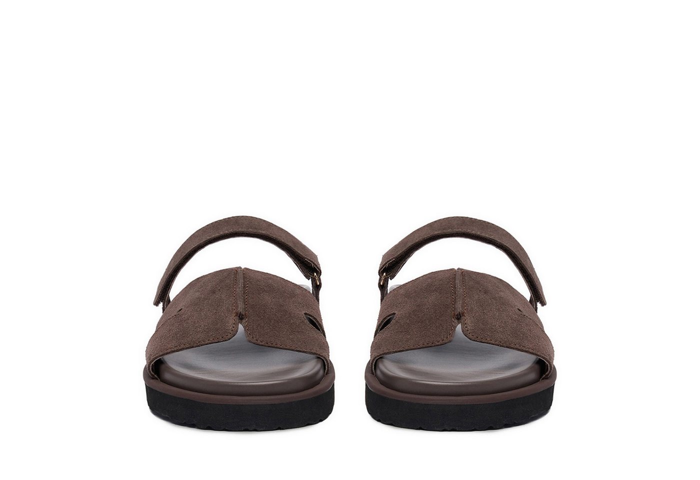 GINO ROSSI Gino Rossi Damen Flip-Flops Braun Badepantolette Bild 2