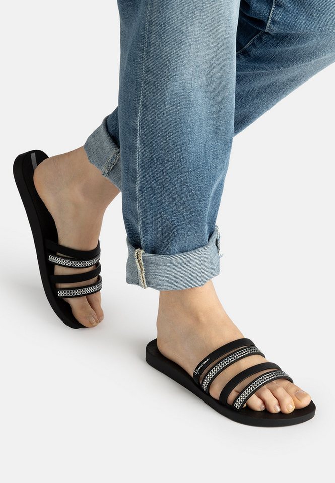 Ipanema Mesh Slide II Fem Zehentrenner mit Markendetails Bild 5