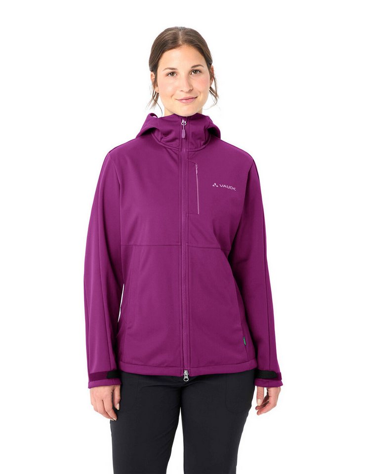 VAUDE Outdoorjacke Women's All Year Elope Softshell Jacket II (1-St) atmungsaktive und kuschelige Softshell Jacke Bild 4