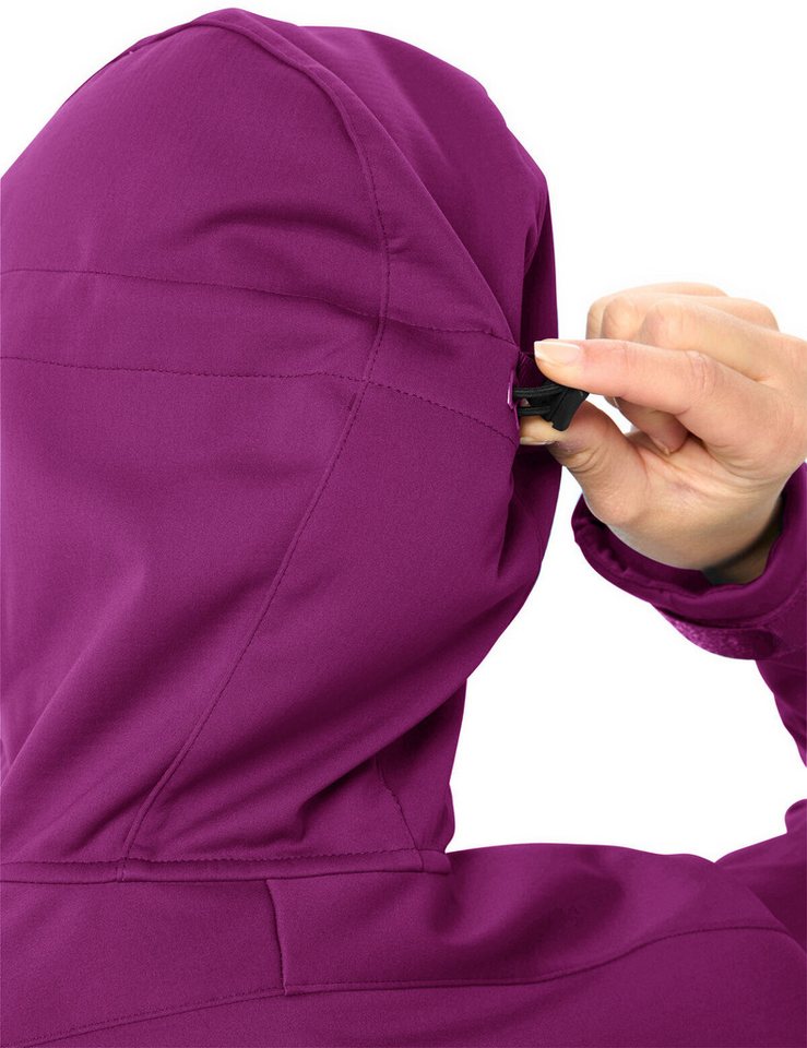 VAUDE Outdoorjacke Women's All Year Elope Softshell Jacket II (1-St) atmungsaktive und kuschelige Softshell Jacke Bild 5
