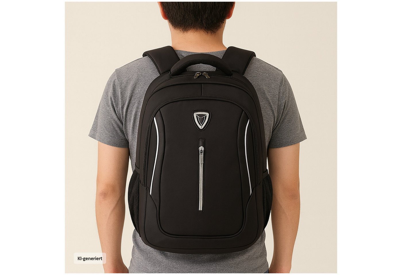 HTI-Living Rucksack Robuster Freizeitrucksack mit Laptopfach 21 Liter (Stück, 1-tlg., 1 Rucksack), Rucksack Freizeitrucksack Bild 5