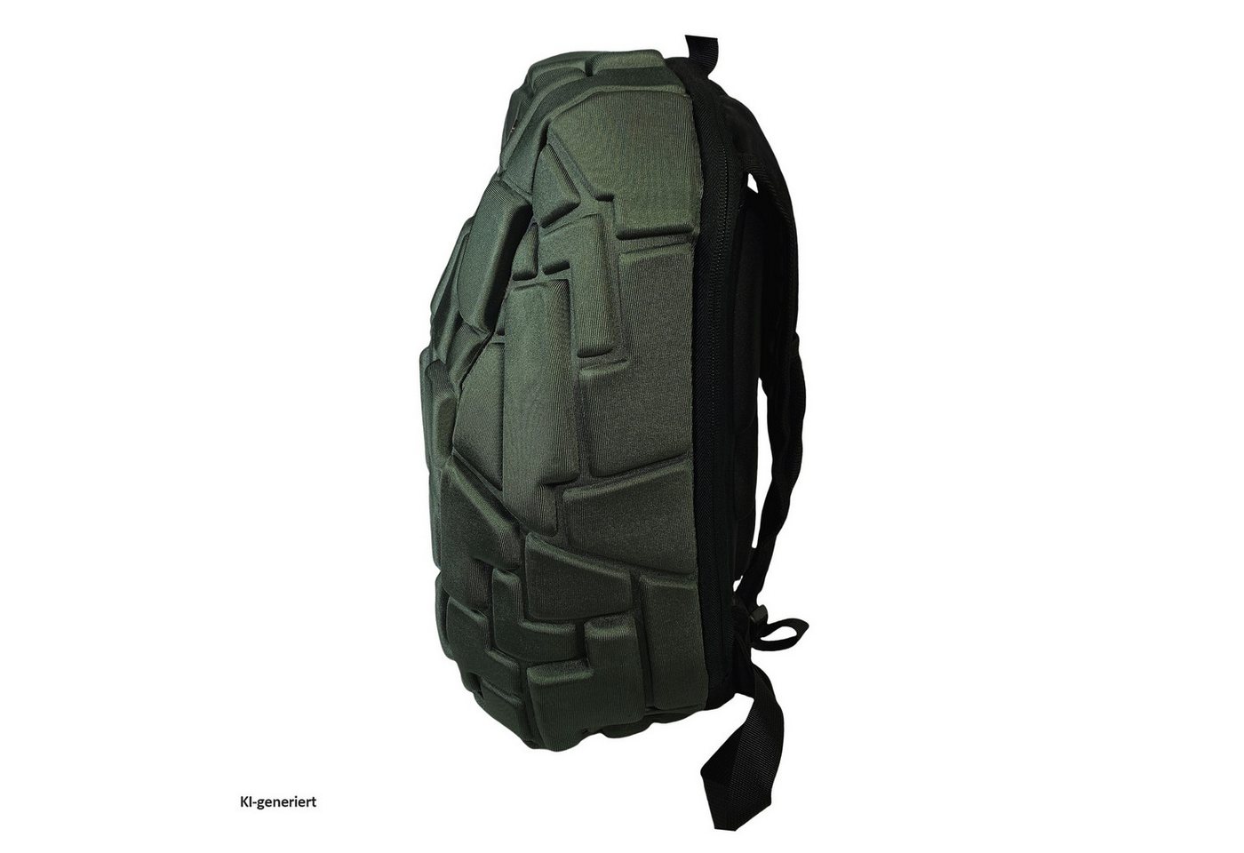 HTI-Living Rucksack Stylischer Rucksack mit Hartschalen-Optik (Stück, 1-tlg., 1 Rucksack), Rucksack Daypack Bild 2