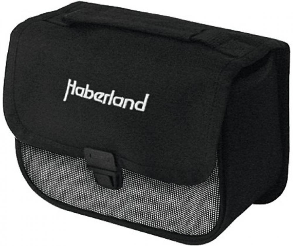 Haberland Fahrradtasche Haberland Lenkertasche 2l Einsteiger schw./silber - kompakte Fahrradta Bild 2