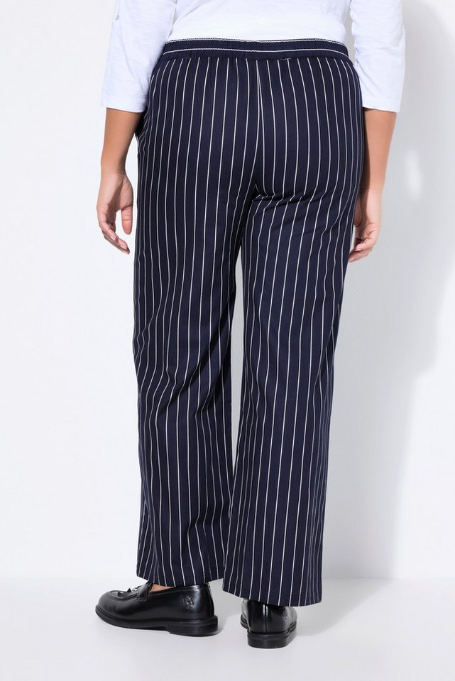 Angel of Style Funktionshose Hose weites Bein High Waist Nadelstreifen Bild 2
