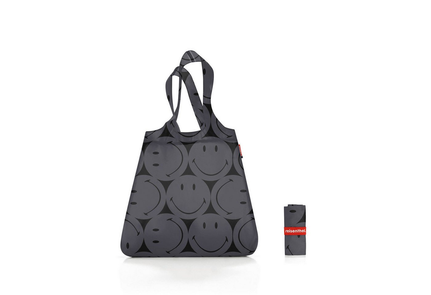 REISENTHEL® Einkaufsbeutel Mini Maxi Shopper, 15 l, smiley® grey, 15 Liter Bild 2