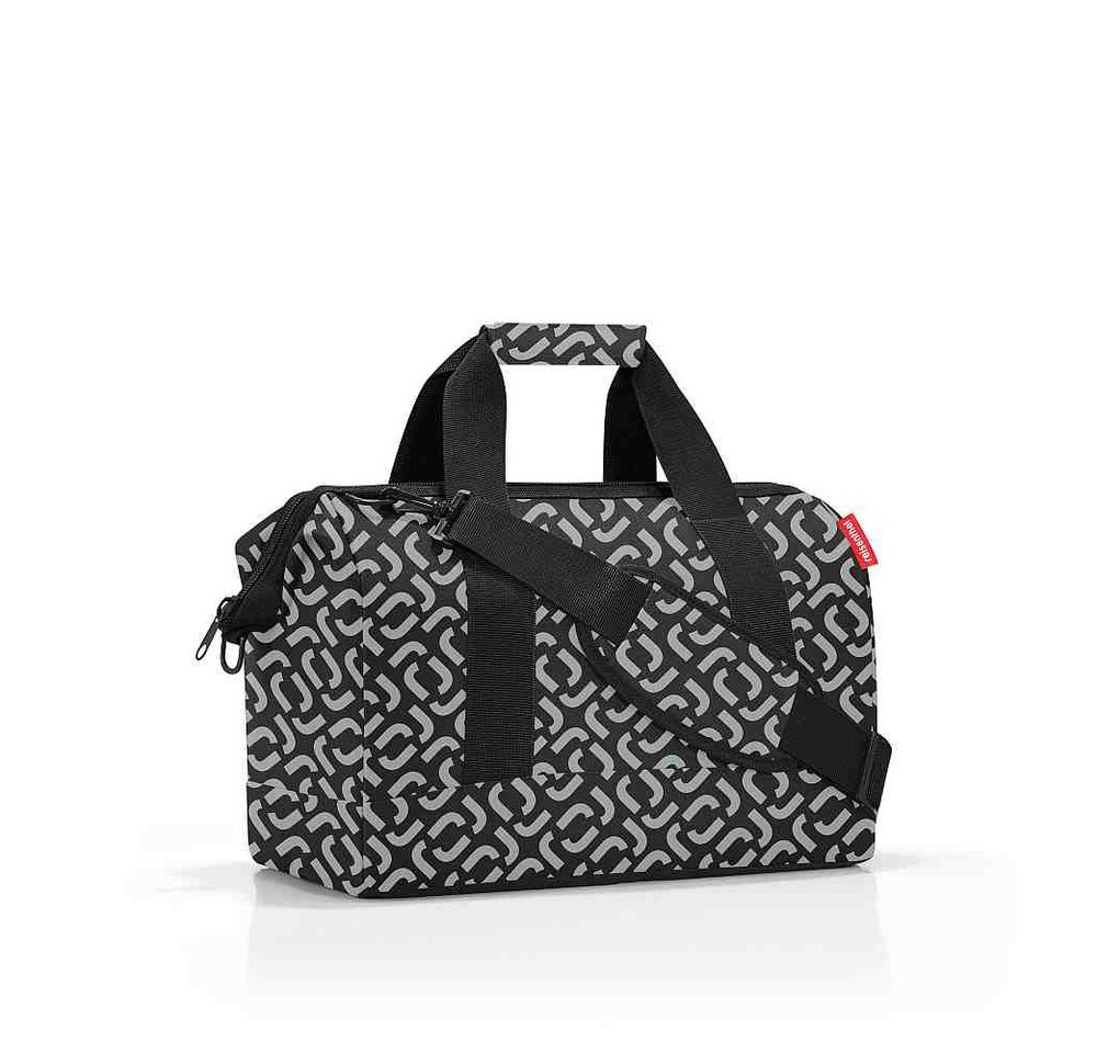 REISENTHEL® Reisetasche reisenthel allrounder M signature black MS7054 schwarz Reisetasche Tas