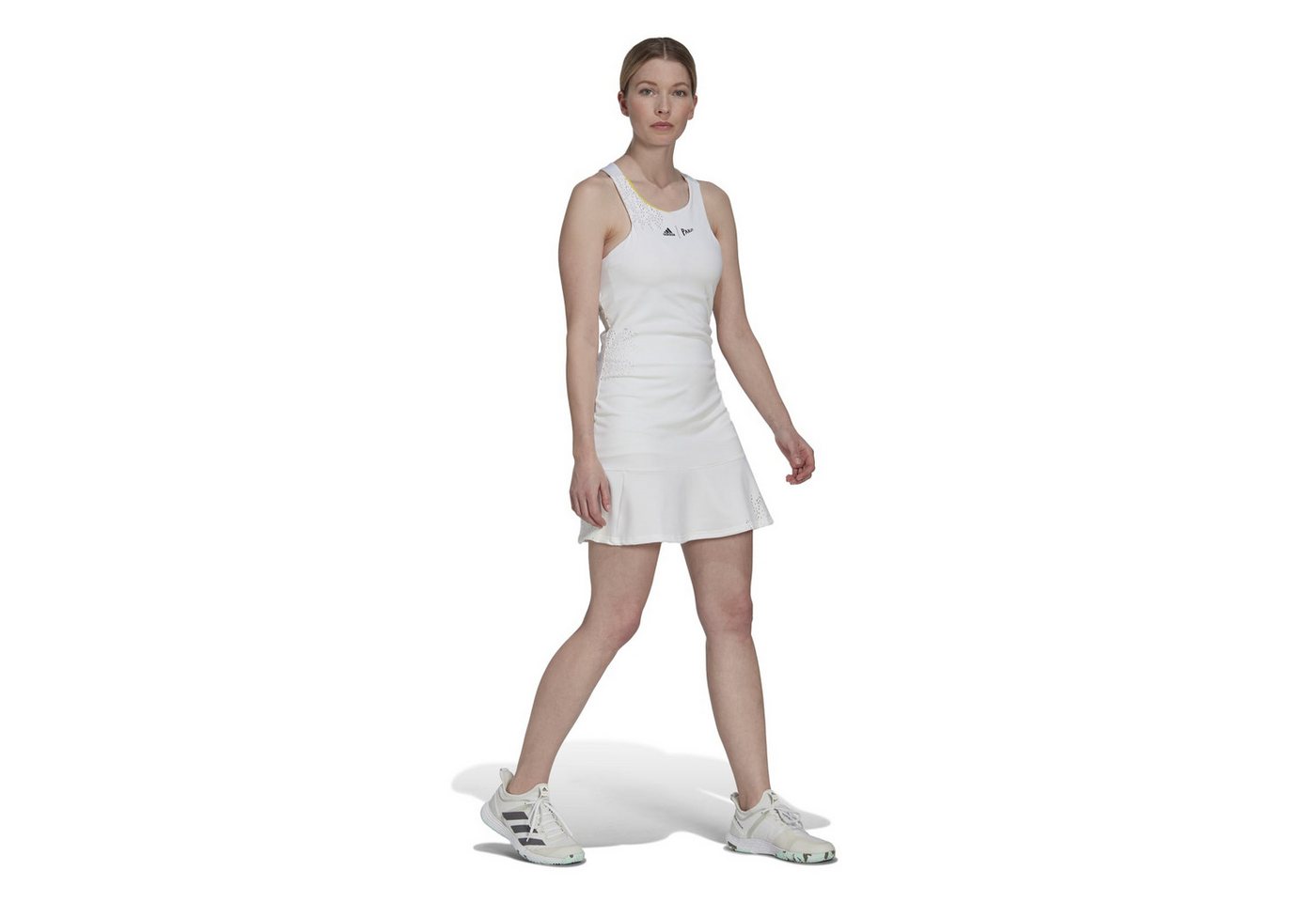 adidas Performance Tenniskleid London Parley (schmal, integrierte Tight) weiss Damen Bild 4
