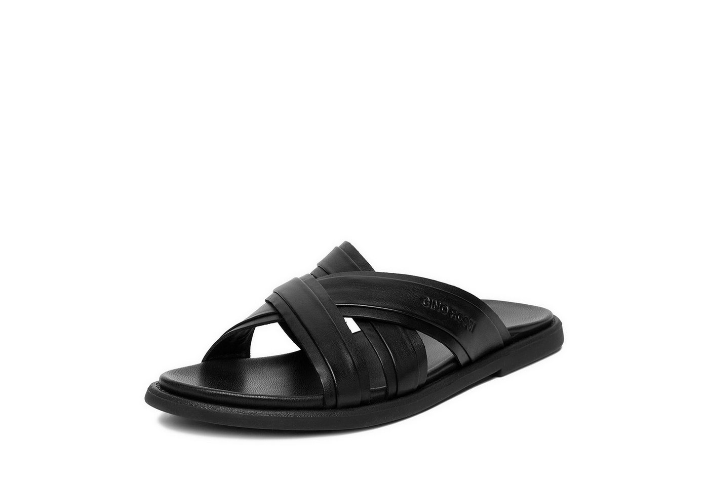 GINO ROSSI Gino Rossi Herren-Flip-Flops, Schwarz Badepantolette Bild 2
