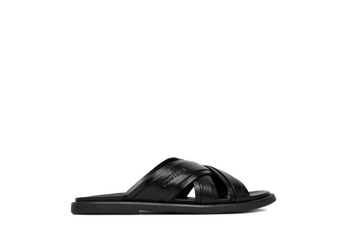 GINO ROSSI Gino Rossi Herren-Flip-Flops, Schwarz Badepantolette Bild 3