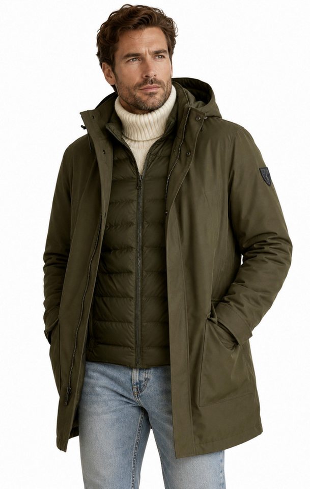 Polo Ralph Lauren 3-in-1-Funktionsparka Herren Jacke 3 in 1 Parka Water Repellent Kapuzen Mantel Kapuze, durchgehender Reißverschluss, Sturmblende mit Klettverschluss Bild 5