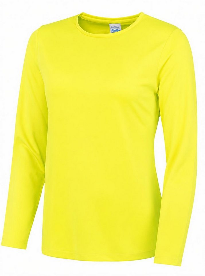 Just Cool Trainingsshirt Damen Long Sleeve Cool T / UV-Schutzfaktor 30
