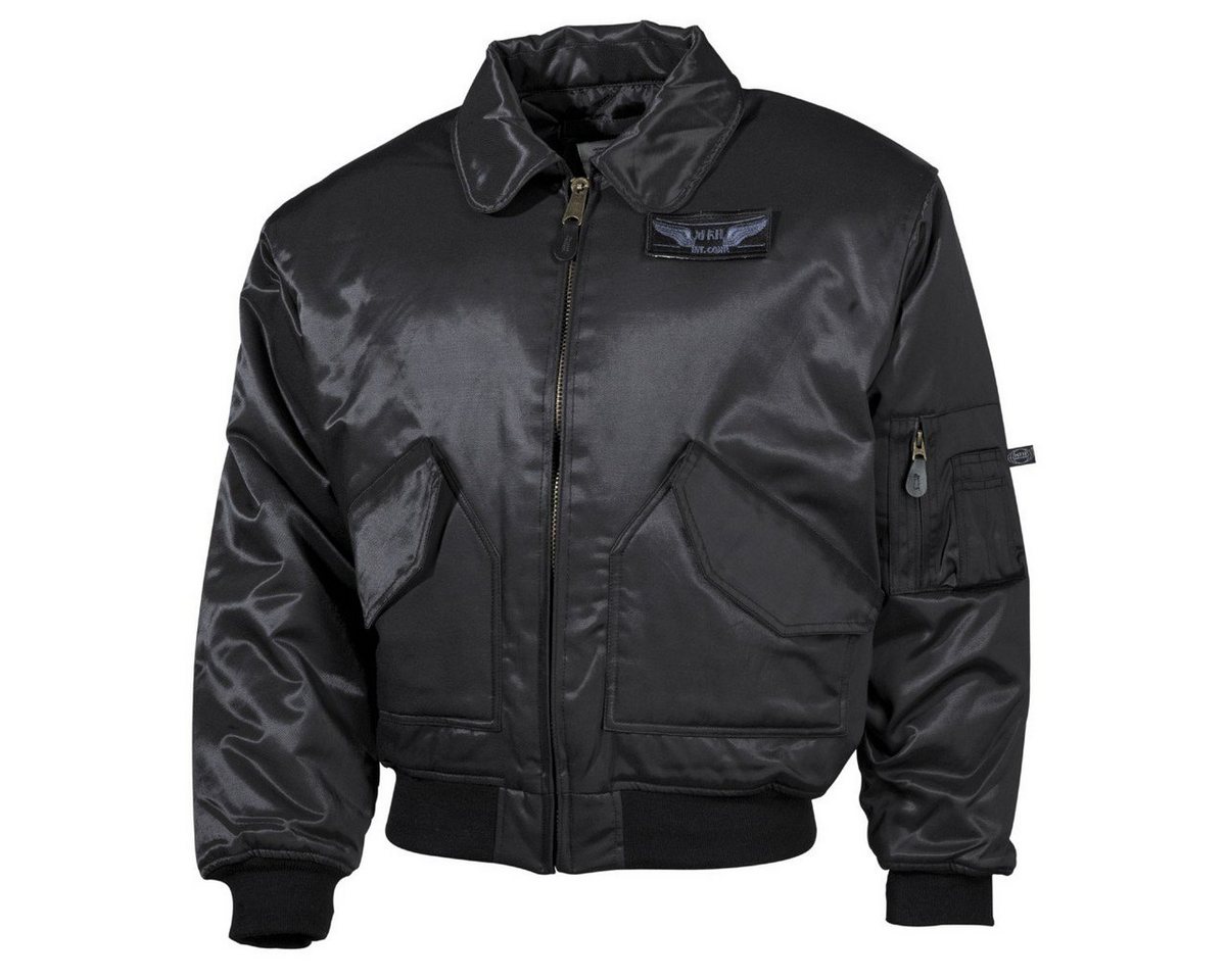 MFH Outdoorjacke US CWU Pilotenjacke, schwarz, schwere Ausführung Bild 3