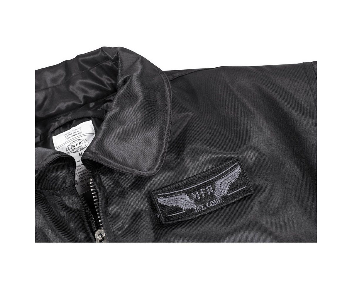 MFH Outdoorjacke US CWU Pilotenjacke, schwarz, schwere Ausführung Bild 5