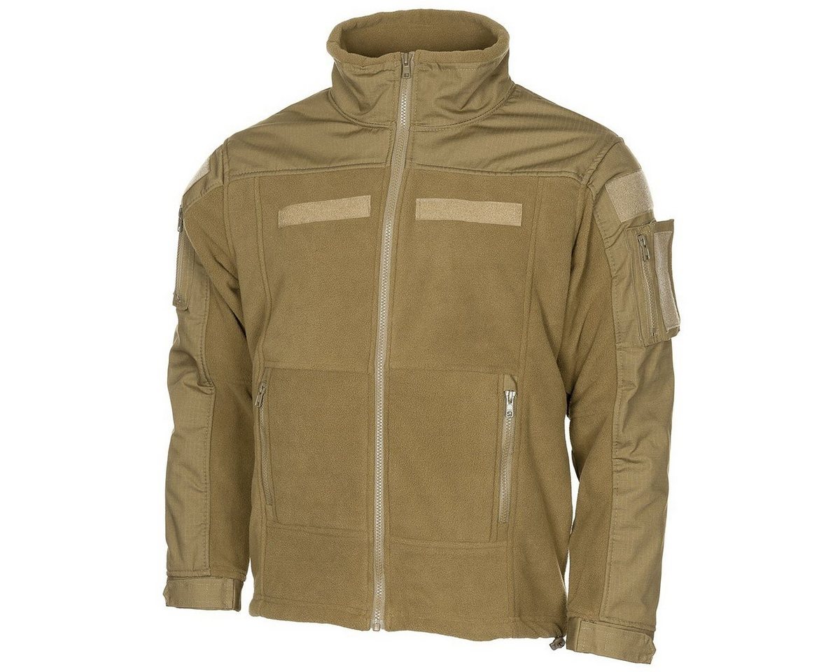 MFH Outdoorjacke Trekking Fleece-Jacke, "Combat", coyote tan Bild 3