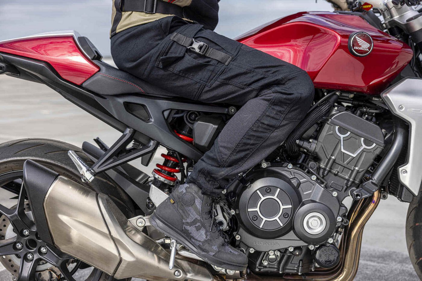 Macna Motorradhose Bombar Motorrad Textilhose Knieprotektoren enthalten Bild 2