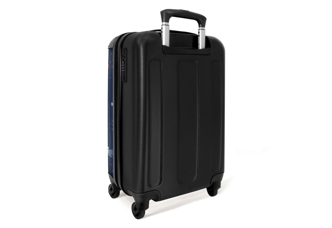 NoBoringSuitcases.com© Kinderkoffer Weltraum - Planeten - Kinder - Jungen 55x35x20cm, Handgepäck Koffer, Hartschalenkoffer Kinder, Reisekoffer Jungen Bild 5