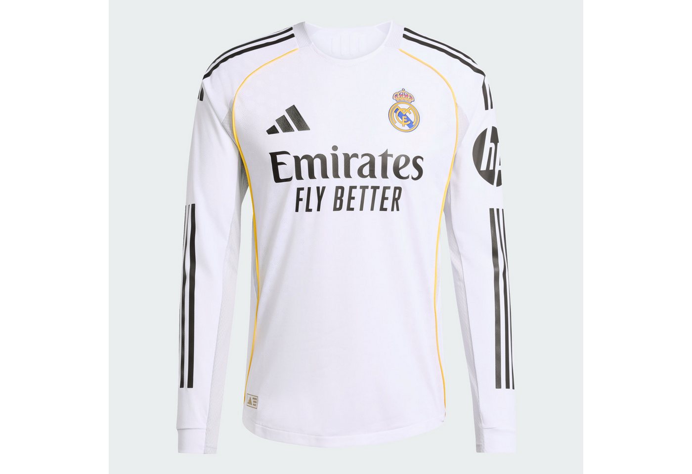 adidas Performance Fußballtrikot REAL MADRID 25/26 AUTHENTIC HEIMTRIKOT, LANGÄRMLIG (1-tlg)