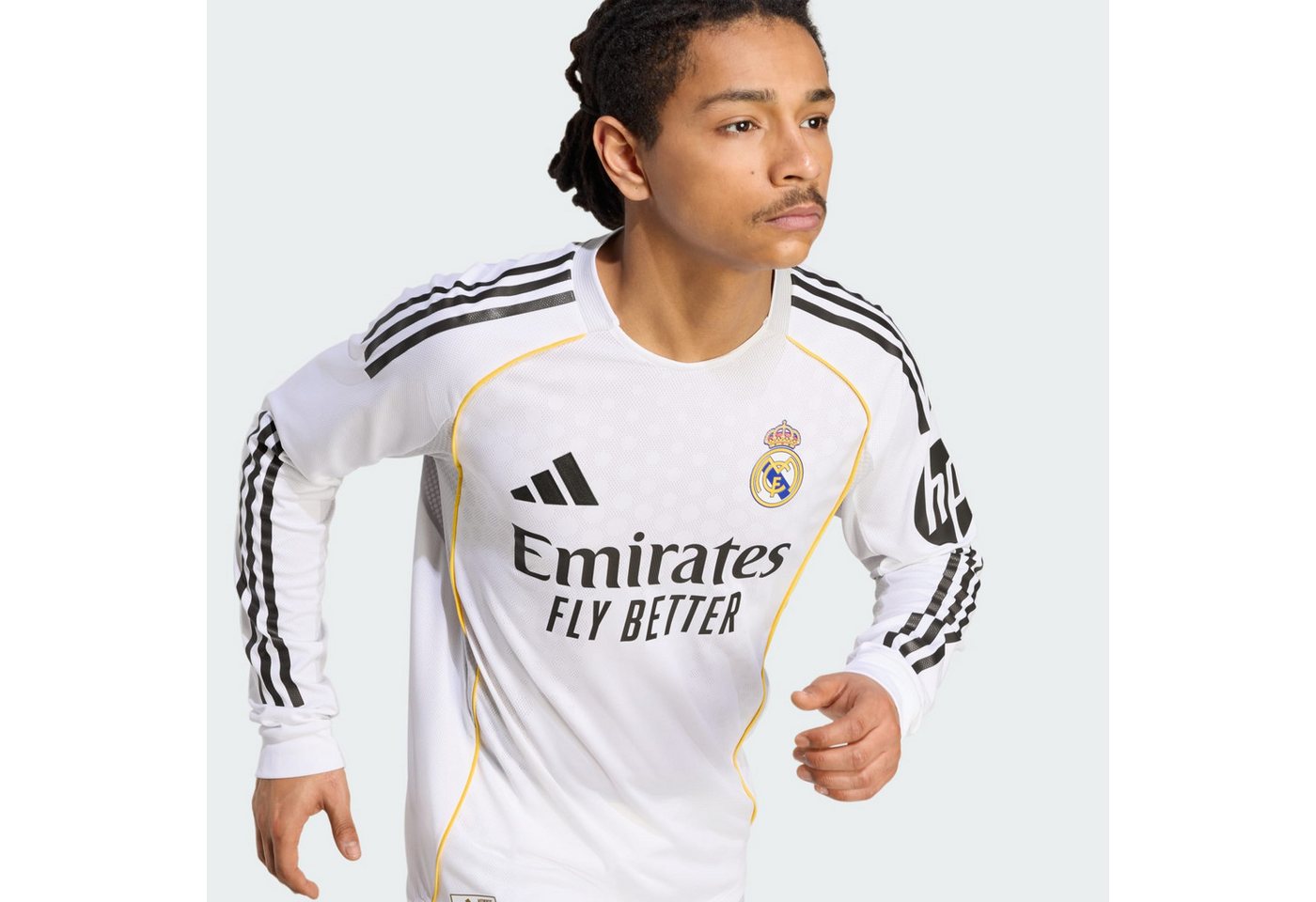 adidas Performance Fußballtrikot REAL MADRID 25/26 AUTHENTIC HEIMTRIKOT, LANGÄRMLIG (1-tlg) Bild 2