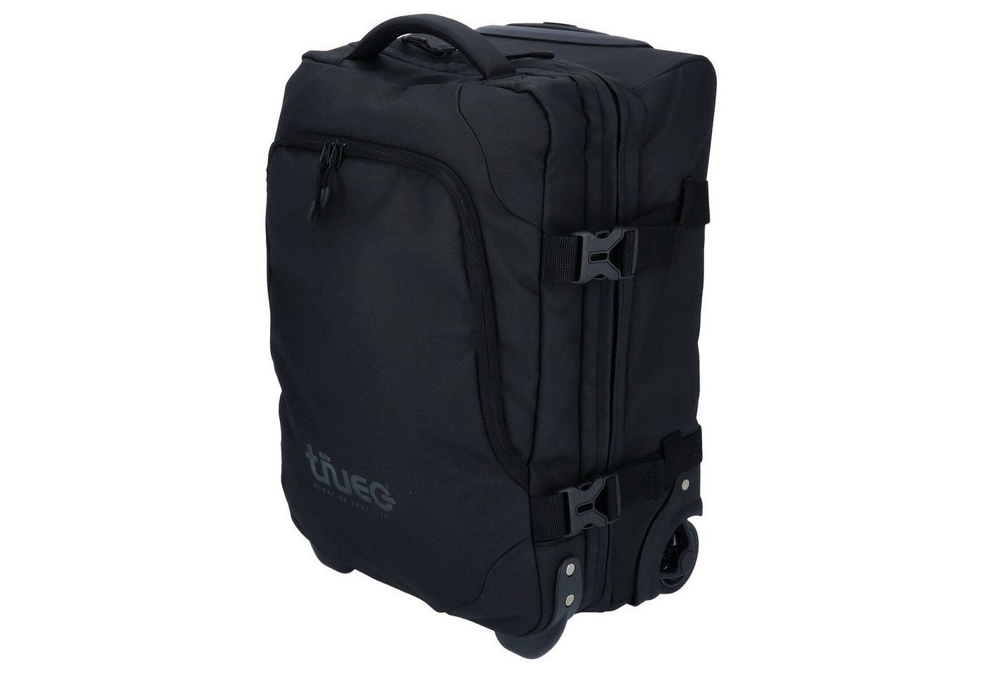 TheTrueC Reisetasche TheTrueC Rollenreisetasche 50cm schwarz
