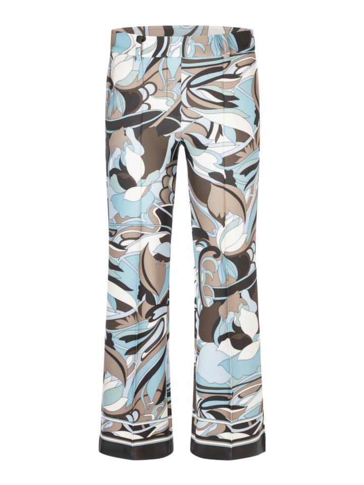 Cambio Stoffhose bunt,Freizeit,Polyester,Allover-Print,Wide Leg Bild 2