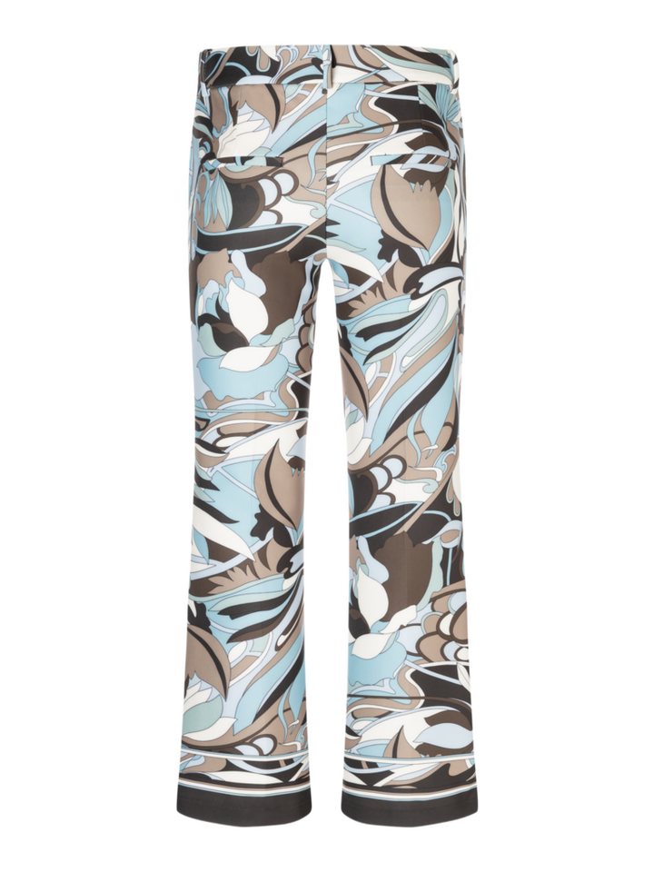 Cambio Stoffhose bunt,Freizeit,Polyester,Allover-Print,Wide Leg Bild 5
