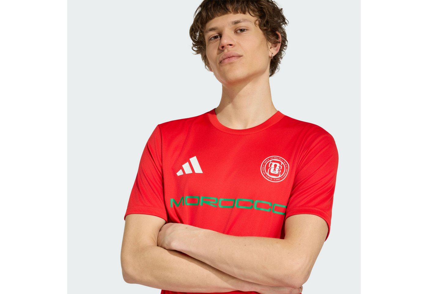 adidas Performance Fußballtrikot FIFA FUSSBALL-WELTMEISTERSCHAFT 26™ MAROKKO TRIKOT (1-tlg) Bild 2