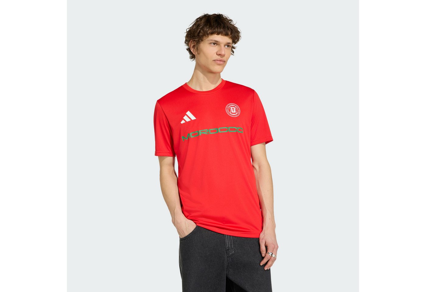 adidas Performance Fußballtrikot FIFA FUSSBALL-WELTMEISTERSCHAFT 26™ MAROKKO TRIKOT (1-tlg) Bild 3