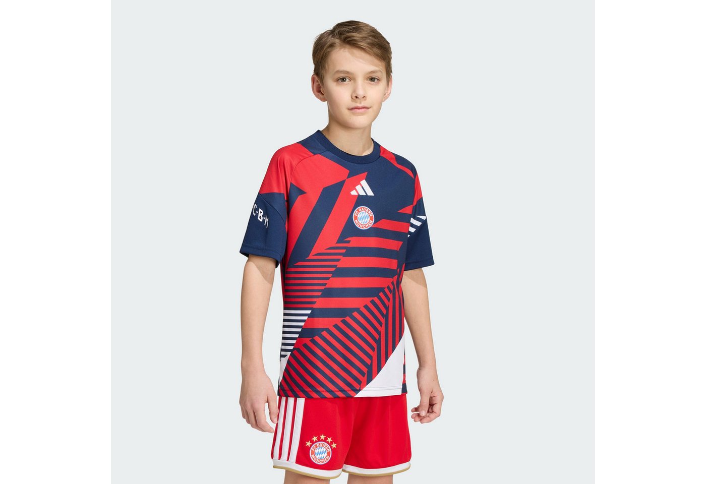 adidas Performance Fußballtrikot FC BAYERN MÜNCHEN 26/27 KIDS PRE-MATCH SHIRT (1-tlg) Bild 2