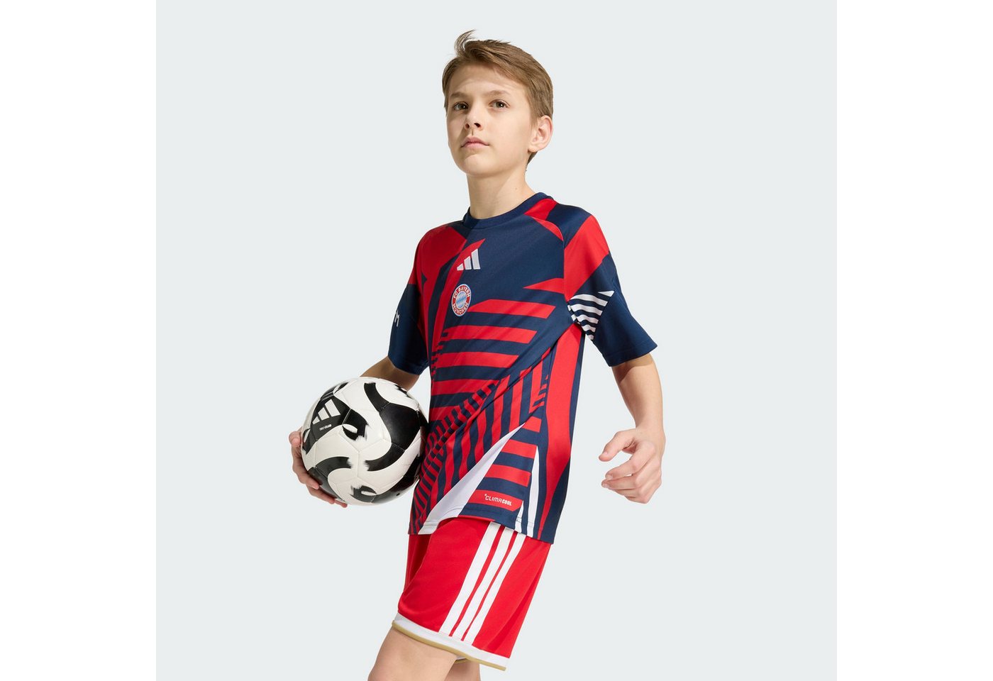 adidas Performance Fußballtrikot FC BAYERN MÜNCHEN 26/27 KIDS PRE-MATCH SHIRT (1-tlg) Bild 4